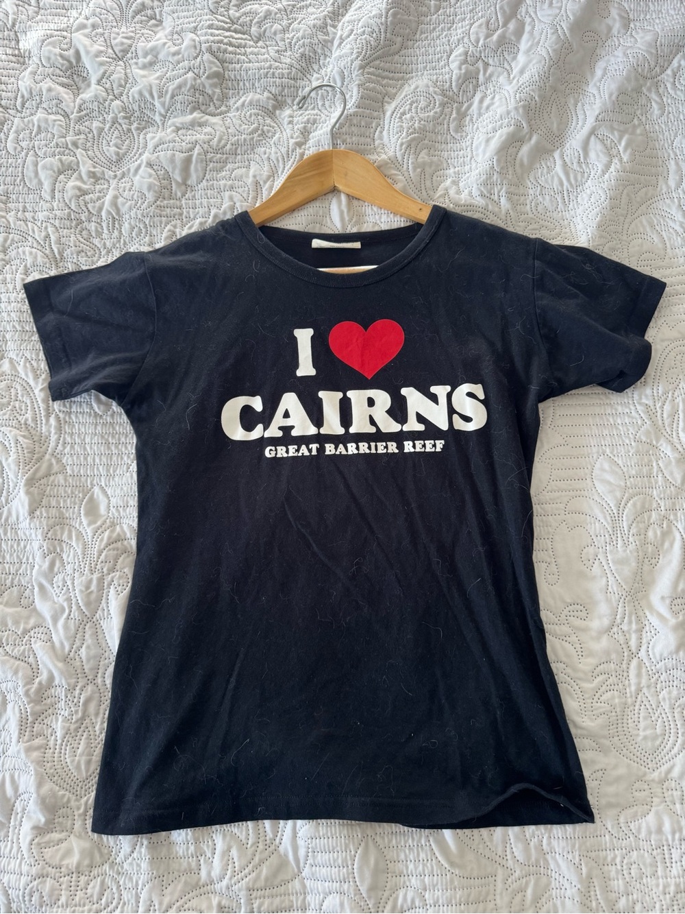I Heart Cairns Graphic Tee - Black